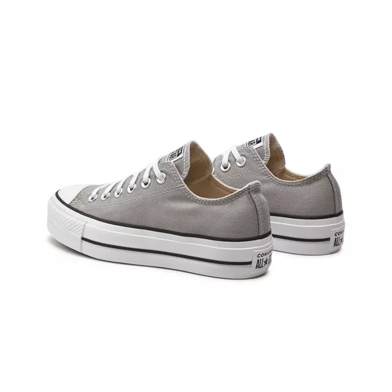 Zapatillas Plataforma Canvas Hi - Gris