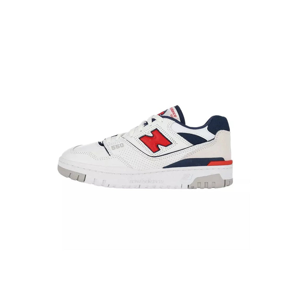 Zapatillas Bb550 - Blanco Rojo Azul