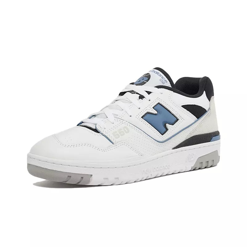 BB550 Trainers - White Blue Grey