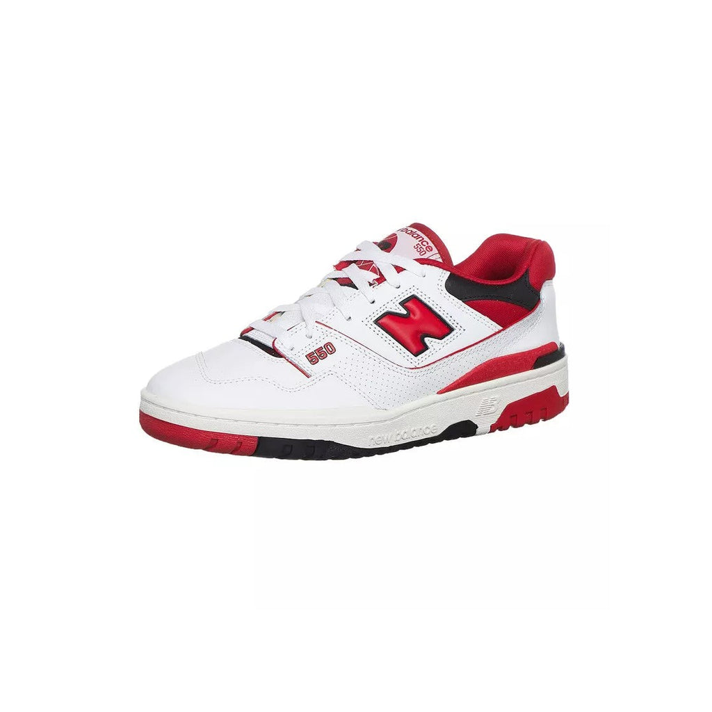 Bb550 Sneakers - White And Red