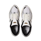 Zapatillas M2002 - Blanco/Negro/Oro