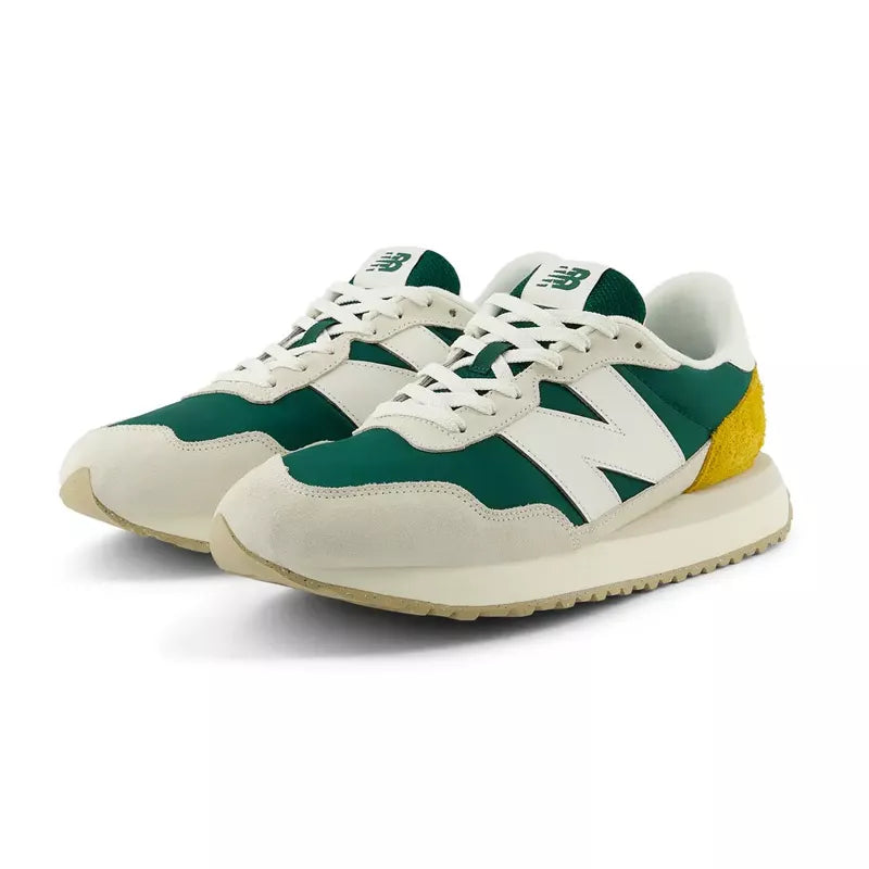 Ms237 Sneakers - Green Beige White Yellow