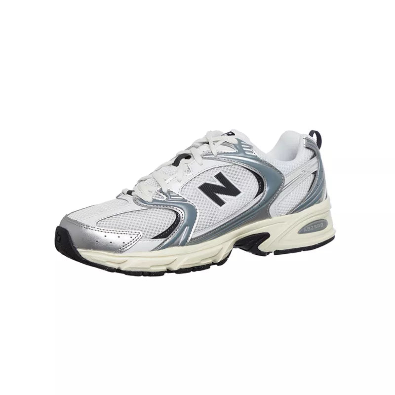 New Balance U530 Zapatillas - Blanco, Plata, Negro