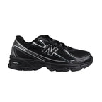 Zapatillas U740 - Negro y plateado