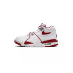 Zapatillas Air Flight 89 Gs - Blanco Y Rojo