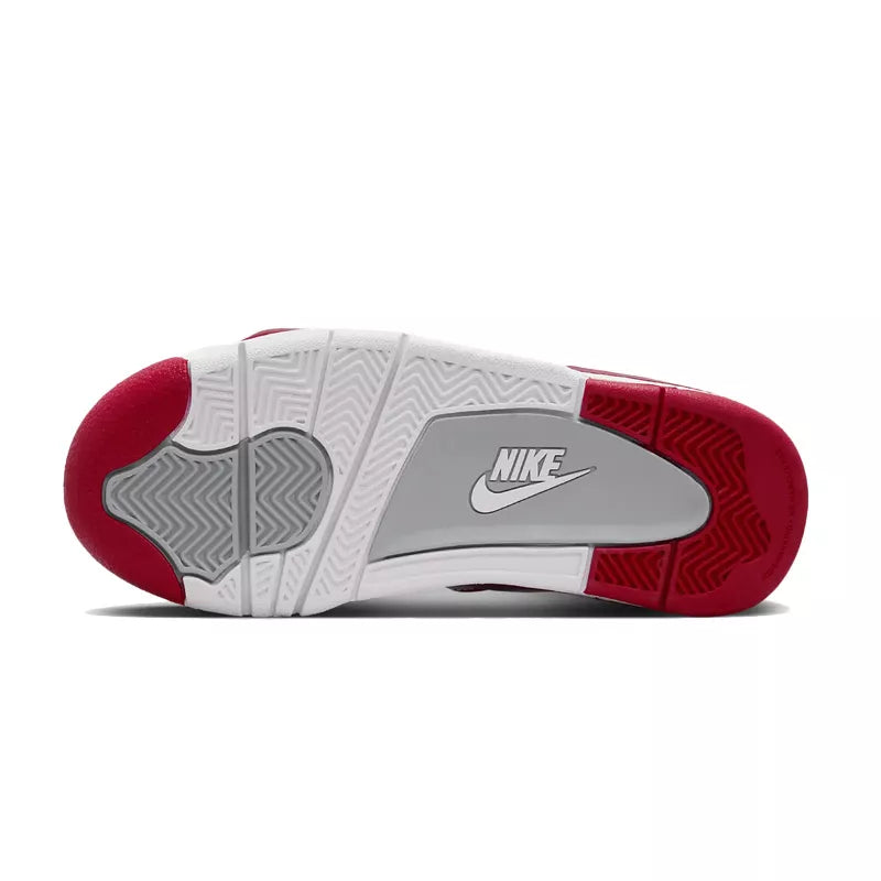 Zapatillas Air Flight 89 Gs - Blanco Y Rojo