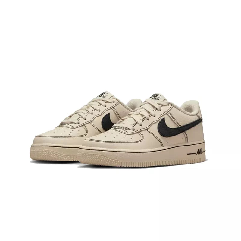 Nike Air Force 1 Lv8 Gs Zapatillas - Caqui Claro, Negro