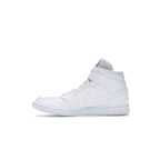 Nike Air Jordan 1 Mid Trainers - White - Women's