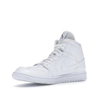 Nike Air Jordan 1 Mid Trainers - White - Women's