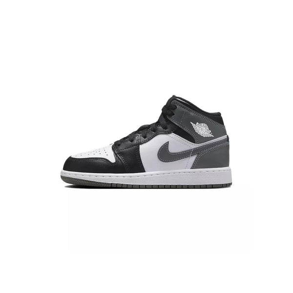 Nike Air Jordan 1 Mid Gs Zapatillas - Negro Y Azul