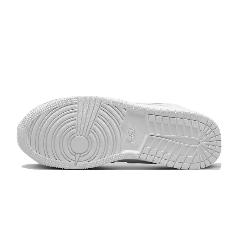 Zapatillas Nike Air Jordan 1 Mid - Blanco claro.