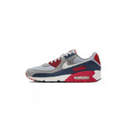 Nike Air Max 90 Sneakers - Grey, Navy Blue, Red, White