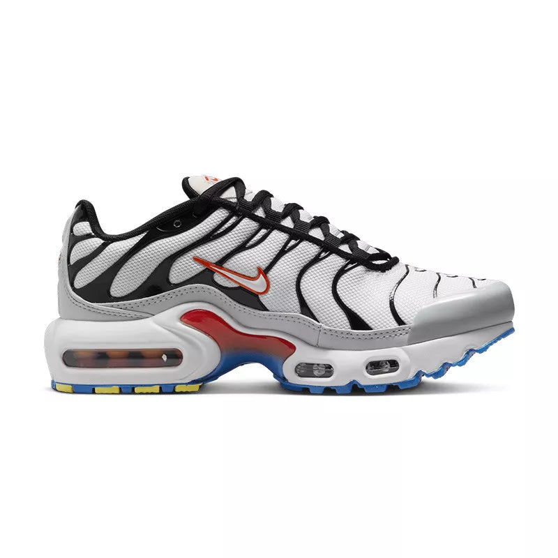 Zapatillas Air Max Plus Junior - Blanco/Negro - Mujer