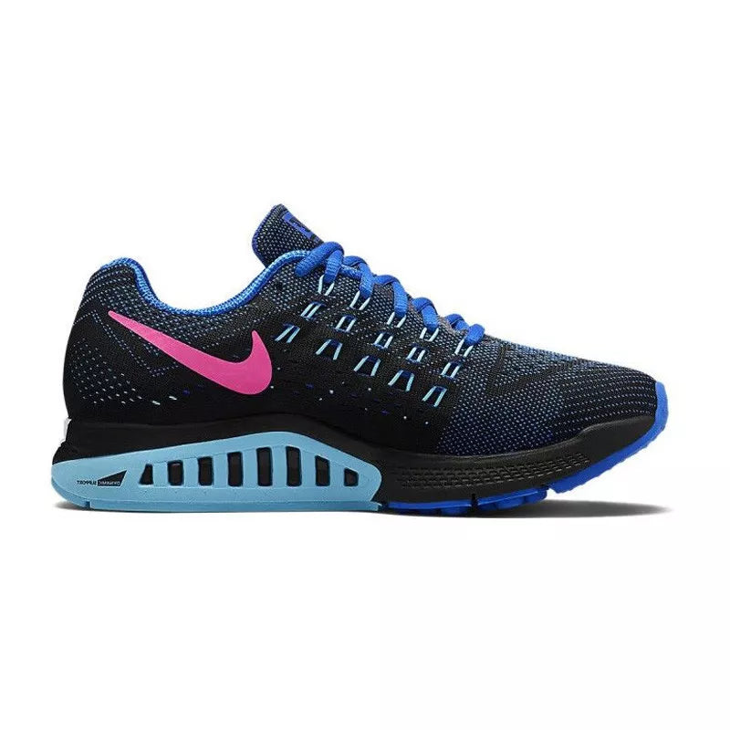 Nike Air Zoom Structure 18 Sneakers - Black/Royal Blue