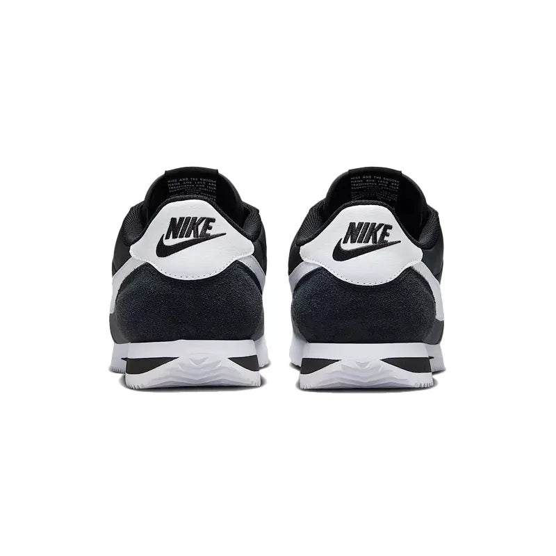 Zapatillas Nike Cortez Basic de nailon - Negro/Blanco