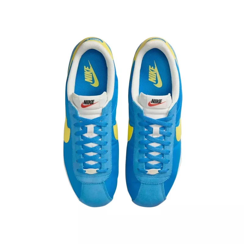 Zapatillas Nike Cortez Basic Nylon - Azul cielo/Blanco/Amarillo