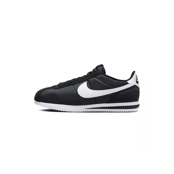 Nike Cortez Basic Nylon Sneakers - Black/White