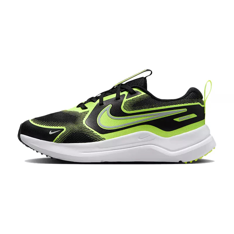 Nike Cosmic Runner Gs Sneaker - Black/Grey/Fluo - Women's