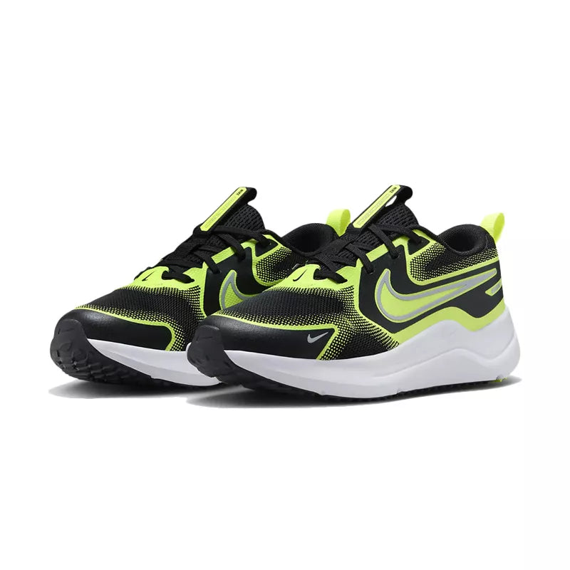 Nike Cosmic Runner Gs Sneaker - Black/Grey/Fluo - Women's