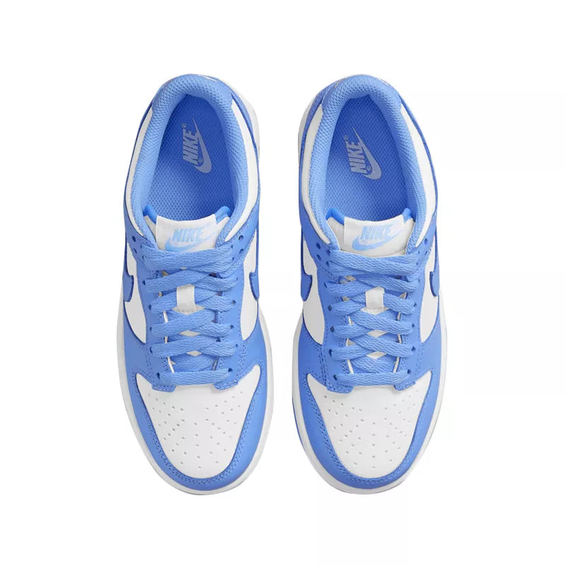 Nike Dunk Lo Gs Zapatillas - Blanco Y Azul Cielo