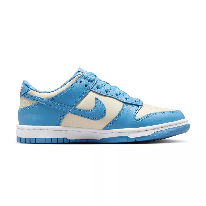 Nike Dunk Lo Gs Sneakers - Blue, White, Beige.