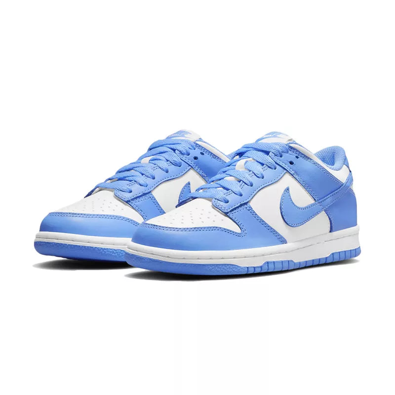 Nike Dunk Lo Gs Zapatillas - Blanco Y Azul Cielo