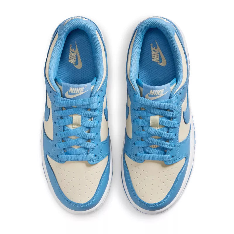 Nike Dunk Lo Gs Sneakers - Blue, White, Beige.