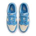 Nike Dunk Lo Gs Sneakers - Blue, White, Beige.