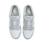 Nike Dunk Low Retro Sneakers - Gray and White
