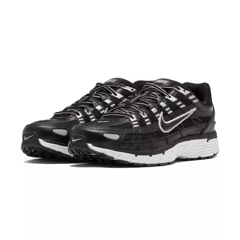 Baskets Nike P-6000 - Noir/Blanc/Argent