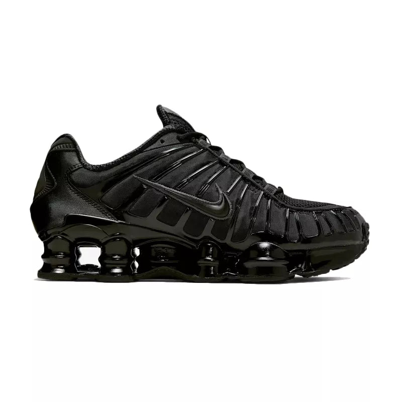 Nike Shox Tl Zapatillas - Negro Y Plata