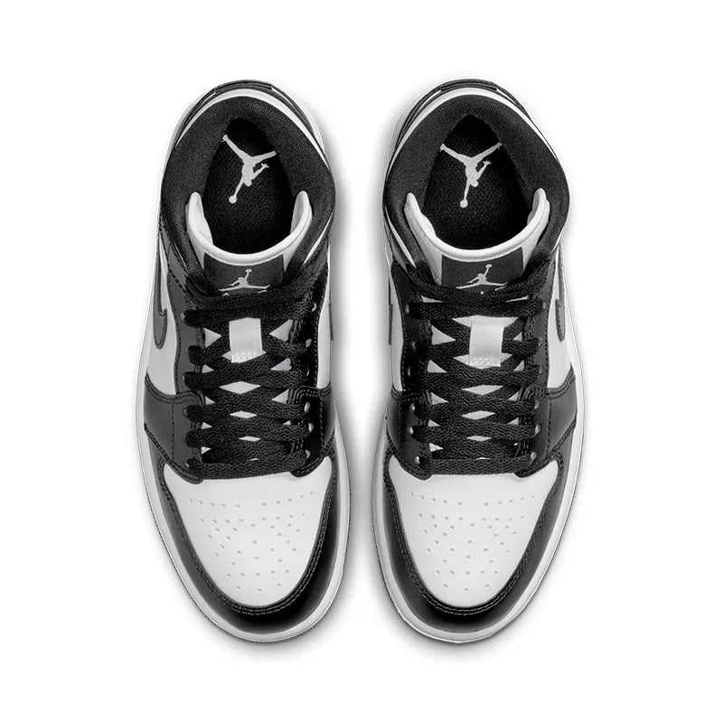 Zapatillas Jordan 1 Mid - Negro/Blanco