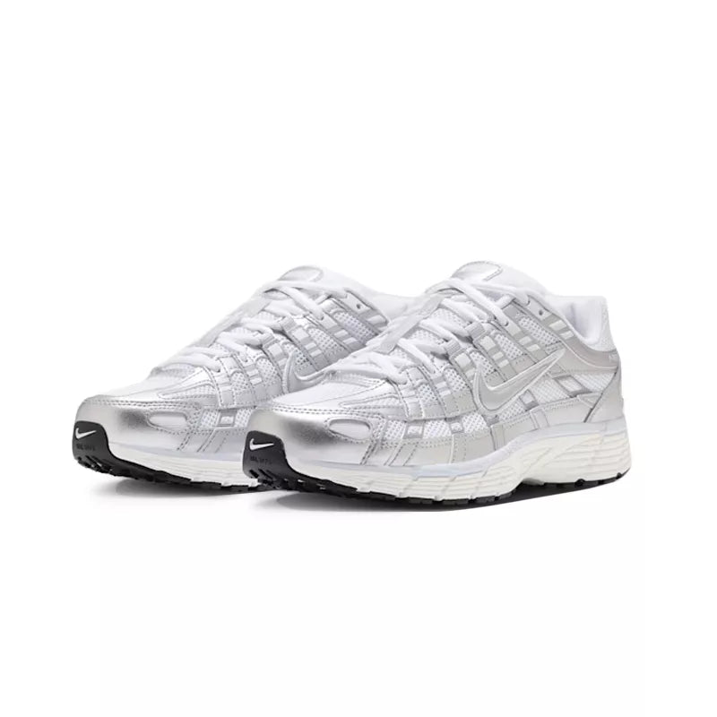 Nike Wms P-6000 Zapatillas - Blanco/Plata/Gris
