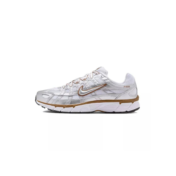Nike Wms P-6000 Sneakers - White/Grey/Bordeaux