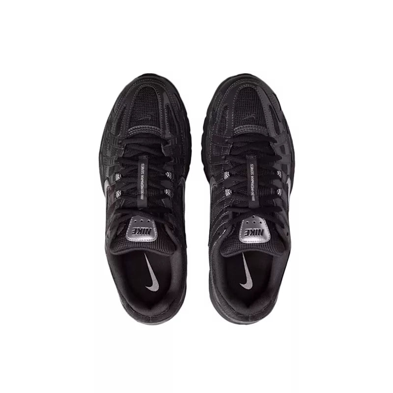Nike Wms P-6000 Zapatillas - Negro Y Plata