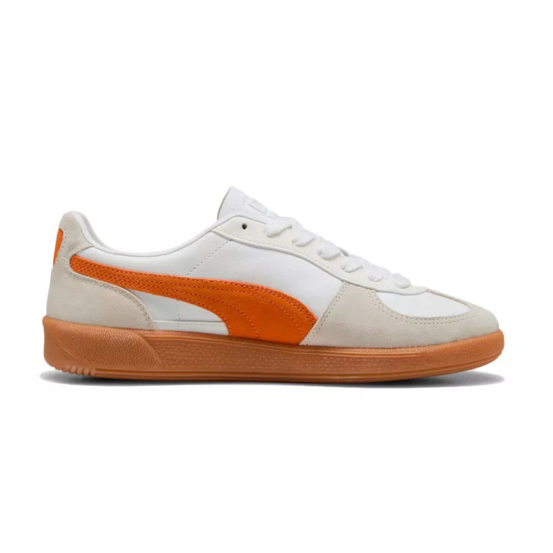 Puma Palermo Lth Trainers - White, Orange.