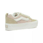 Knu-Skool Stack Sneakers - Beige/Pink - Women's