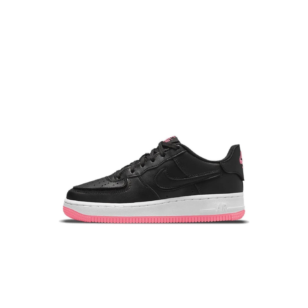 Air Force 1 Trainers (GS) - Black - Women