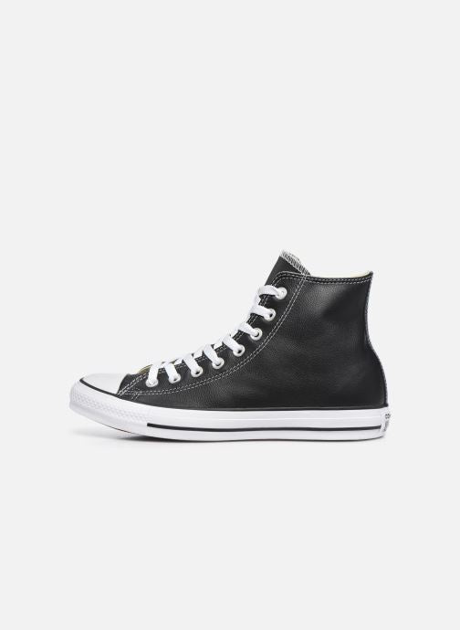 All Star Leather Hi Trainers - Black