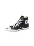 All Star Leather Hi Trainers - Black