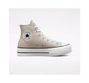 Baskets Chuck Taylor All Star Lift Platform - Beige
