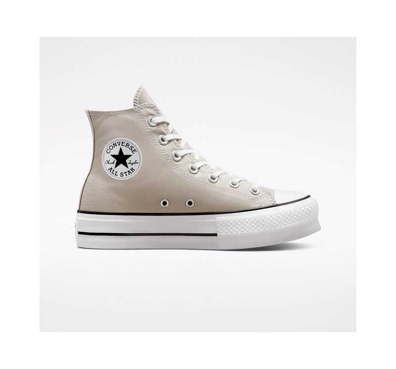 Baskets Chuck Taylor All Star Lift Platform - Beige