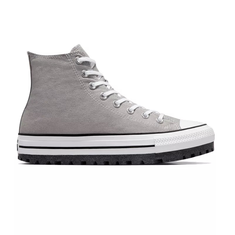 City Trek Canvas Hi Sneakers - Gray