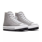 City Trek Canvas Hi Sneakers - Gray