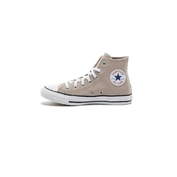 Zapatillas altas de piel - Beige - Mixto