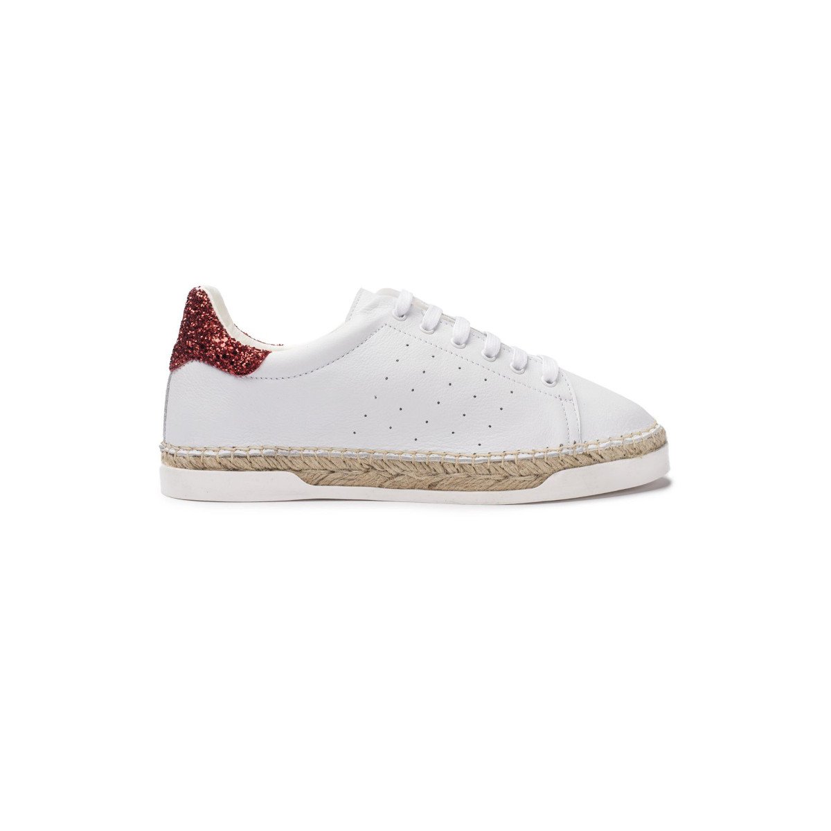Zapatillas Lancry - Glitter Rojo