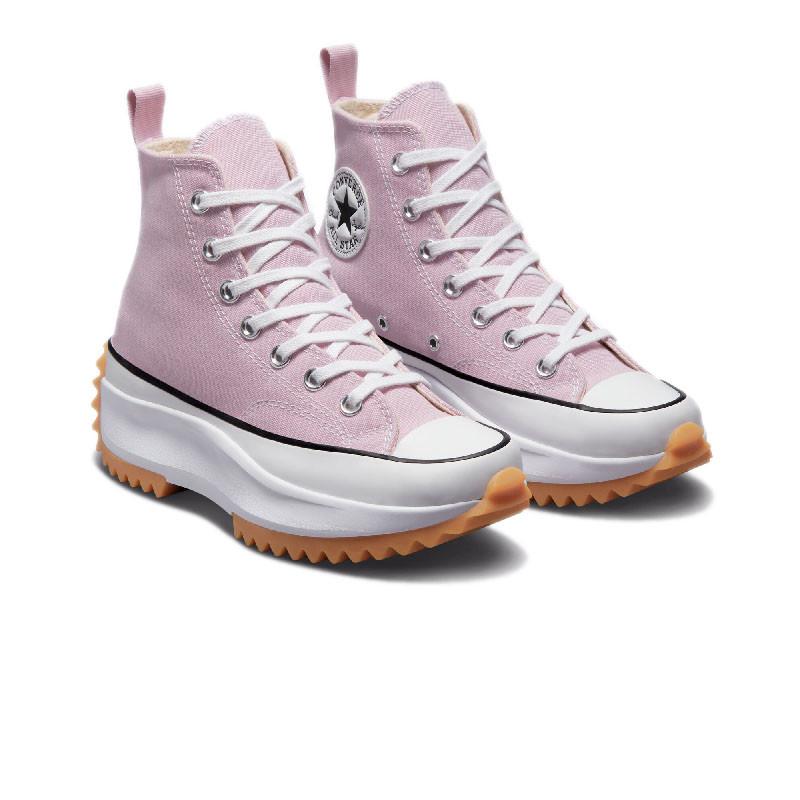 Run Star Hike Hi Sneakers - Pink