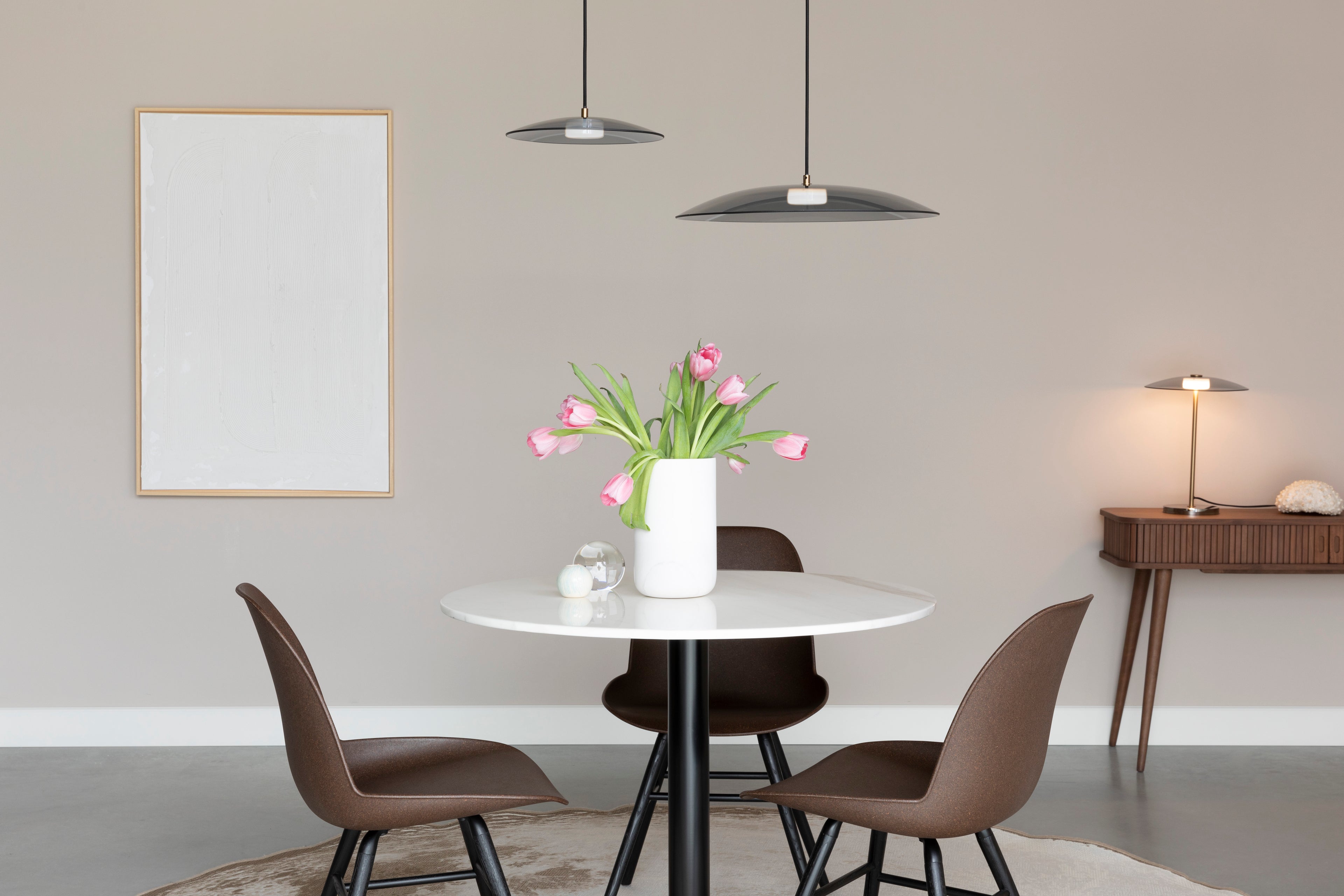 Float '50 - Pendant light - Glass - Gold