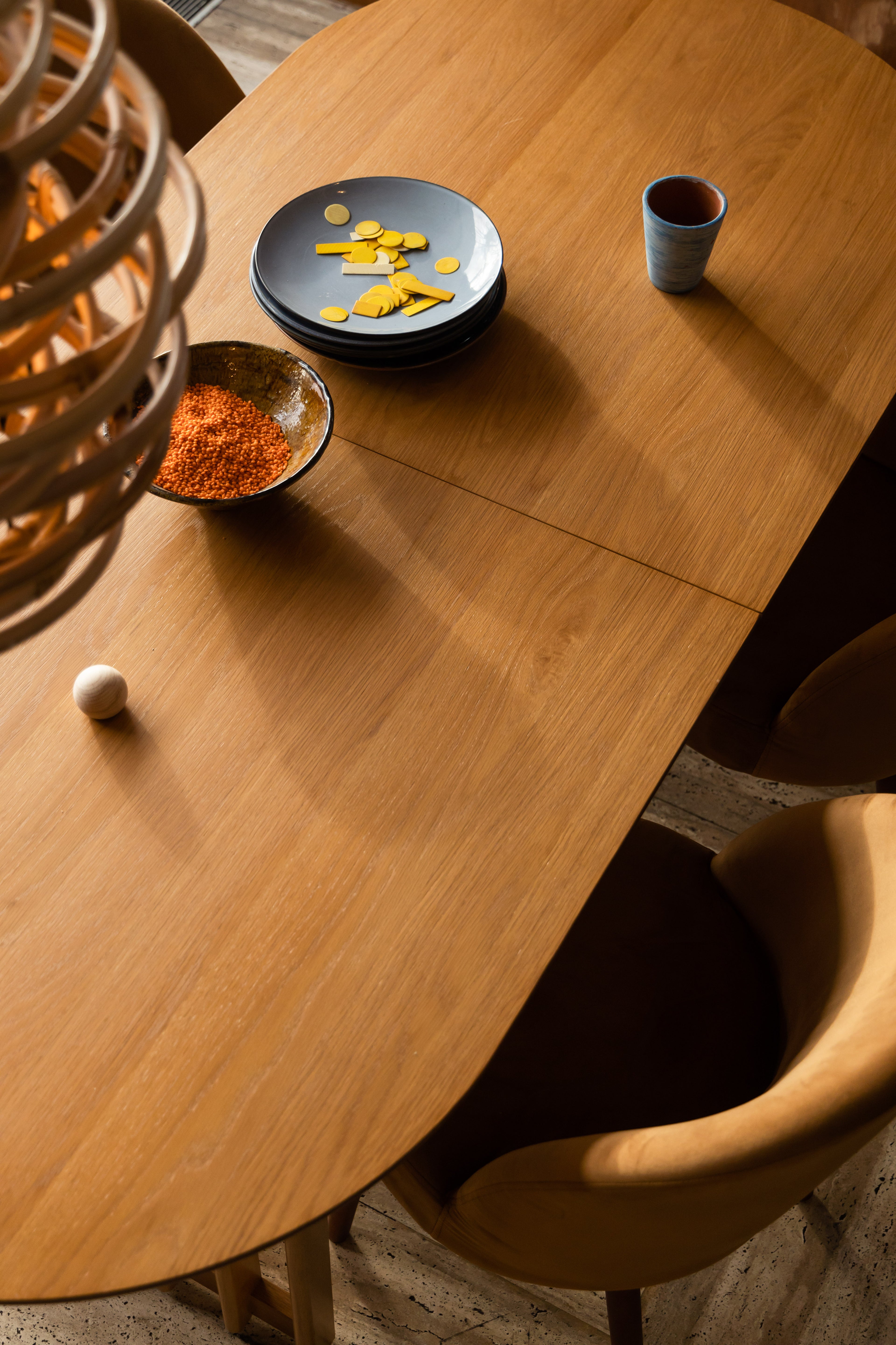 Barlet 200/ - Table De Salle À Manger - Bois - Chêne/Marron