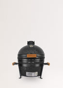 Barbecue Kamado - Barbecue Fumeur En Céramique - Noir
